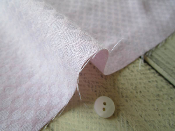 コットン ドビードット うすいピンク きれ屋さん ぽぷり